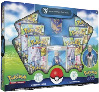 Boîte de collection spéciale Pokemon Go Team Mystic