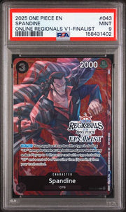 PSA 9 SPANDINE ONLINE FINALIST