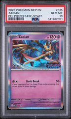 PSA 10Zacian #15 MEP Black Star Promo