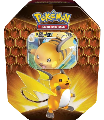 Raichu Gx Elemental Power Tin