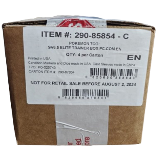Shrouded Fable Sealed Case of 4 PC ETBS