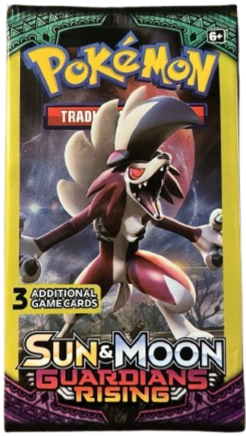Sun & Moon Guardians Rising 3 Cards Booster Pack