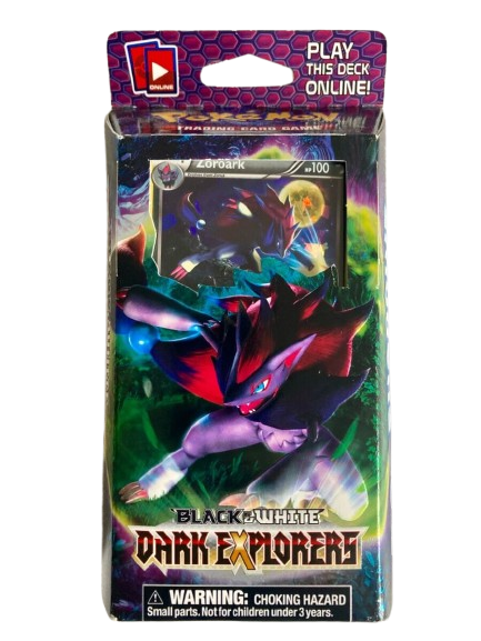 Black & White Dark Explorers Shadows Zoroark Theme Deck