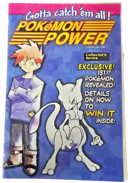 Nintendo Pokemon Power Collector's Series Magazine Volume 6 1999 Gotta Catch Em All