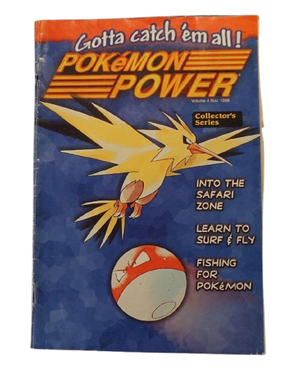 Nintendo Pokemon Power Collector's Series Magazine Volume 4 1999 Gotta Catch Em All