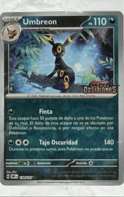 SPANISH Umbreon (130/197) Obsidian Flames Sealed Promo
