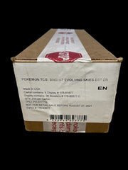 Evolving Skies Booster Box Sealed Case First Print
