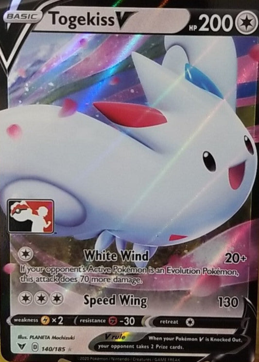 Togekiss V - 140/185 - Prize Stamped