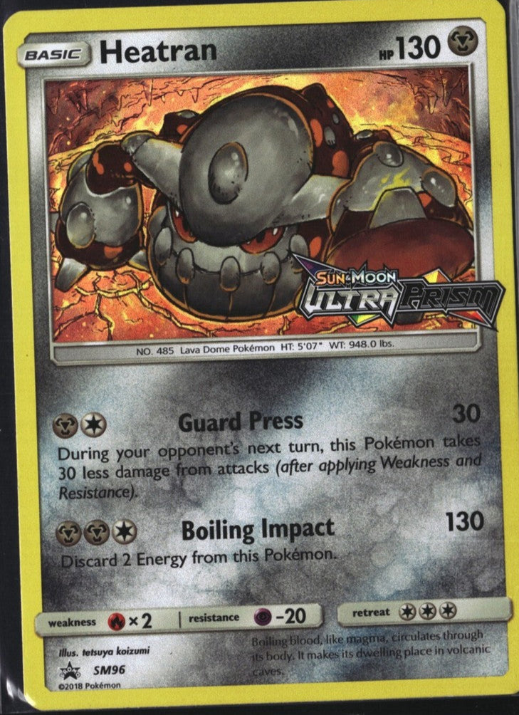 Heatran - SM96 - Pre-Release Promo [SEALED]