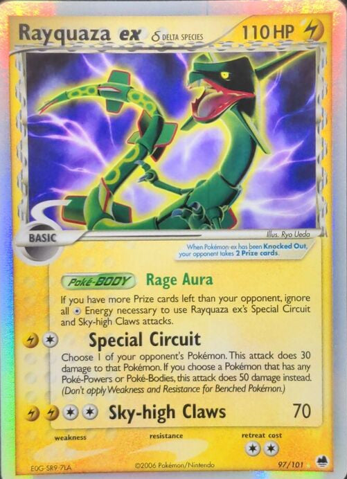 Rayquaza ex (Delta Species) - 97/101 - Ultra-Rare