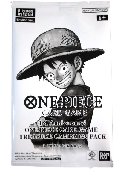 One Piece 3rd Anniversary Treasure Campaign Pack