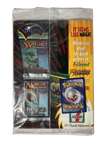 Top Deck Magazine March 2000 Volume 2 Issue 3 Sealed With Wartortle Promo and MTG Nemesis Booster