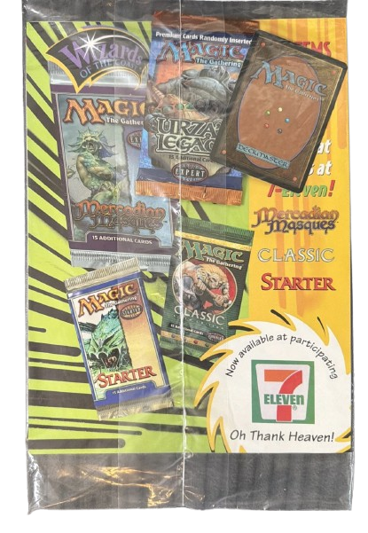 Top Deck Magazine 2000 Collectors Issue Magic The Gathering Sealed with MTG Urza's Legacy Booster &amp; Promo Card