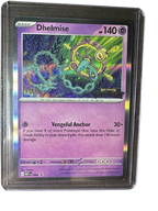 Dhelmise - Mega Evolution Pitch Black - Pre release STAFF Promo - 084 (NM)