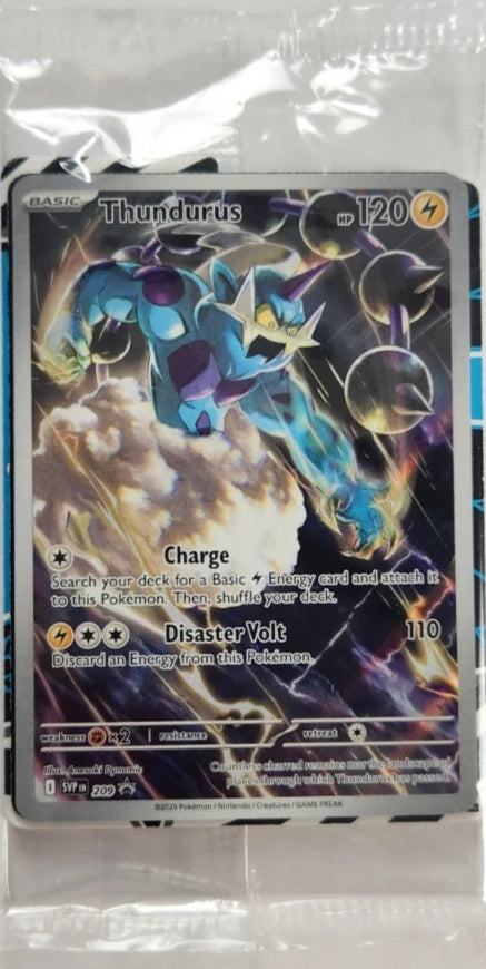 Thundurus - SVP209 - Black Bolt Sealed Promo