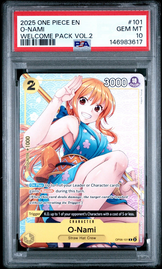 PSA 10 O-NAMI WELCOME PACK VOL.2