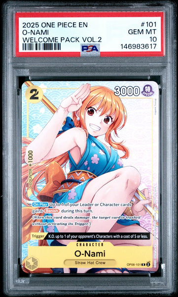 PSA 10 O-NAMI WELCOME PACK VOL.2
