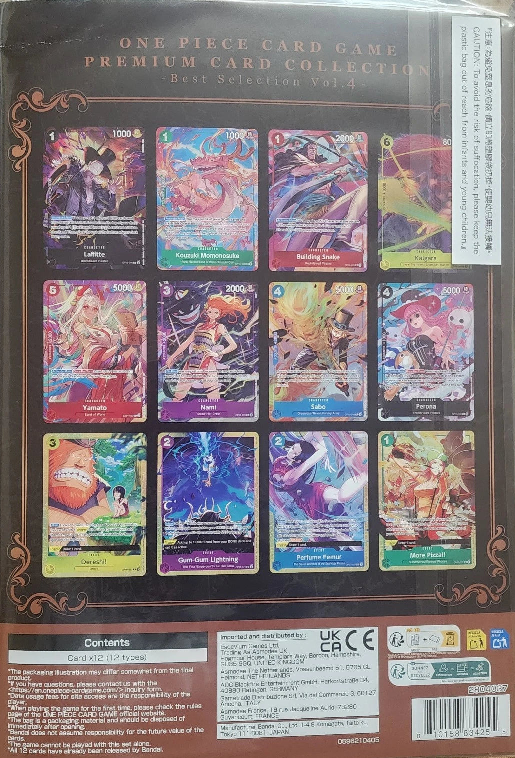 One Piece Premium Card Collection Best selection Vol. 4 - Sealed (English)