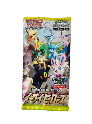 Eevee Heroes Japanese Booster Pack