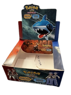 EX Team Magma VS Team Aqua Booster Box - Empty Box