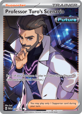 Professor Turo's Scenario - 240/182 - Full Art Secret Rare