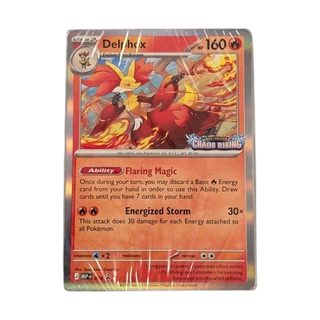 Delphox (Prerelease) (074) - Chaos Rising Promo SEALED