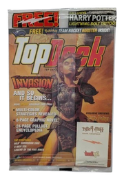 Top Deck Magazine Issue 12 Magic Invasion Nov 2000 Sealed w/ MTG Invasion Booster Pack
