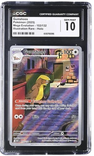 CGC 10 GUMSHOOS MEGA EVOLUTION