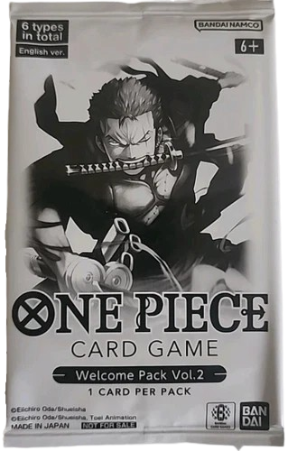 One Piece Welcome Vol. 2 Booster Pack [Zoro]