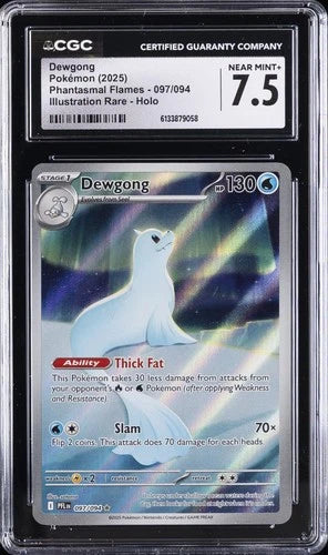 CGC 7.5 DEWGONG PHANTASMAL FLAMES