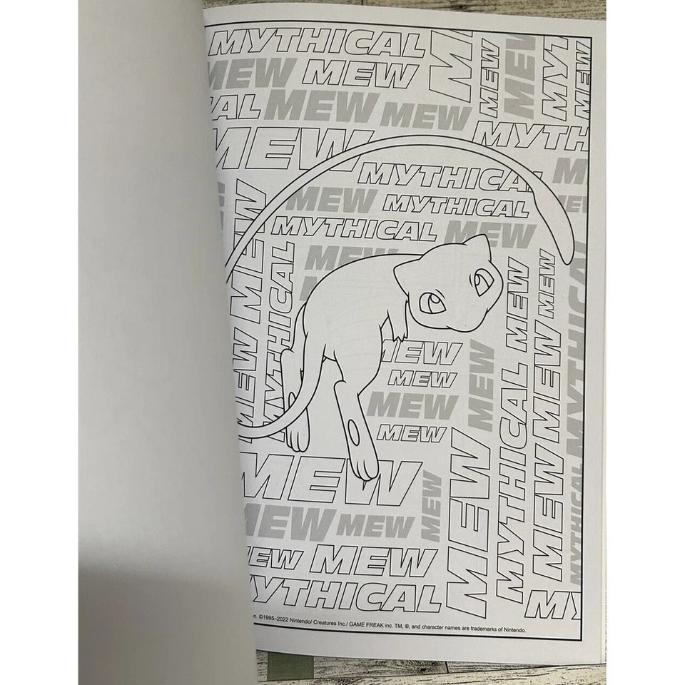 Bendon Pokémon Advanced Coloring Book