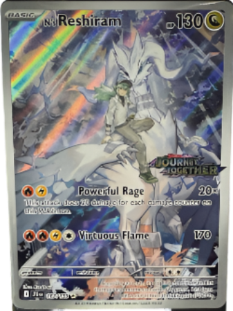 N's Reshiram 167/159 -PROMO-(Journey Together Stamp)