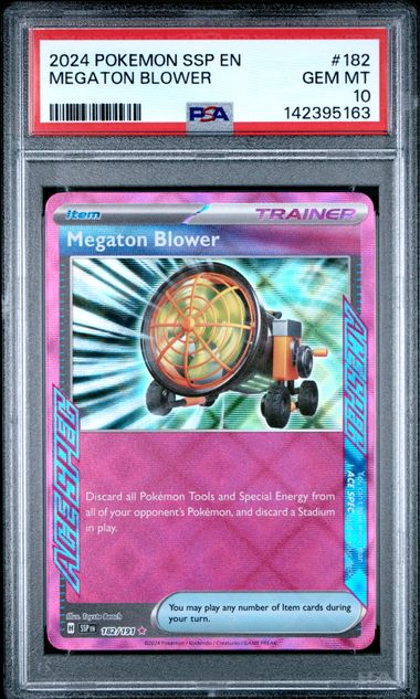 PSA 10 MEGATON BLOWER SURGING SPARKS