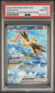 PSA 10 ZAPDOS EX SPECIAL ILLUSTRATION RARE