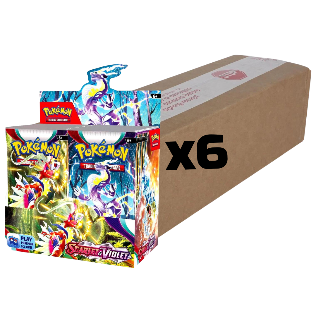 Sealed Case Scarlet & Violet Base Set Booster Box