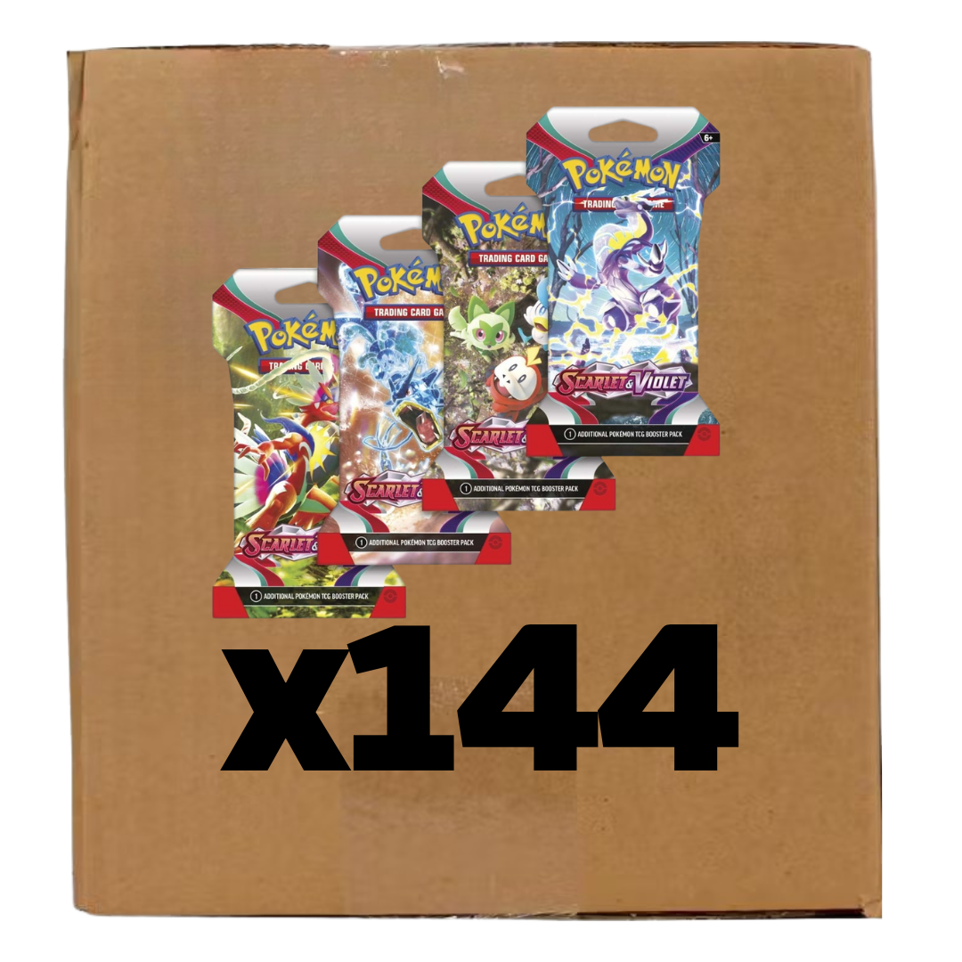 Sealed Case Scarlet & Violet Sleeved Pack