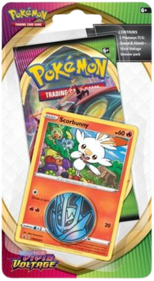 Vivid Voltage Scorbunny Checklane Blister