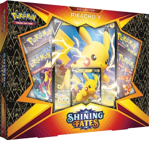 Shining Fates Pikachu V Collection Box