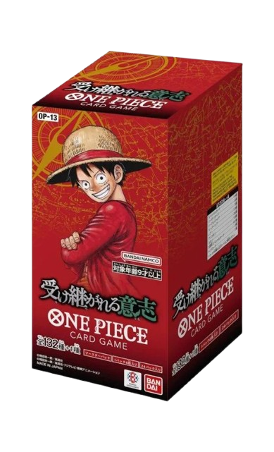 OP-13 Carrying on His Will Japanese Booster Box