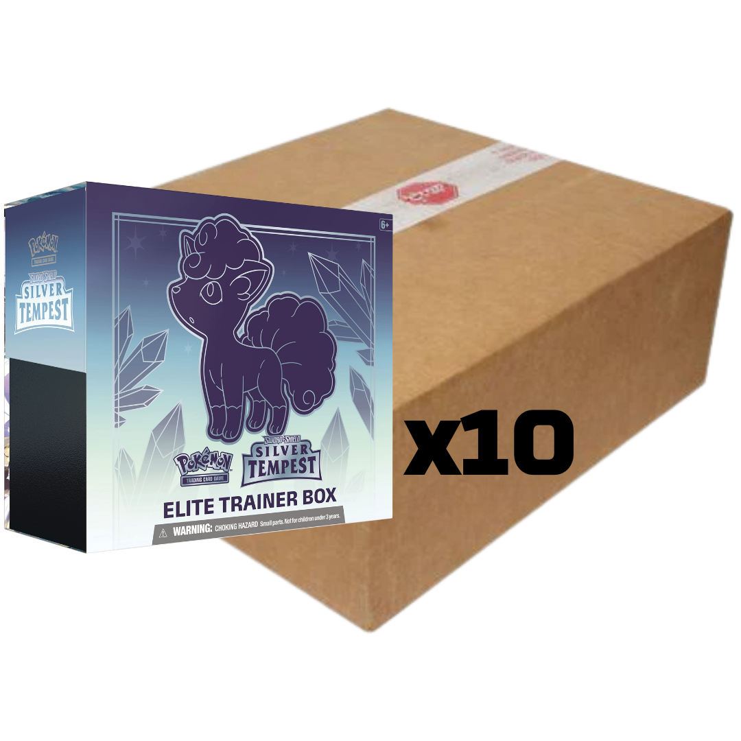 Sealed Case Silver Tempest ETB