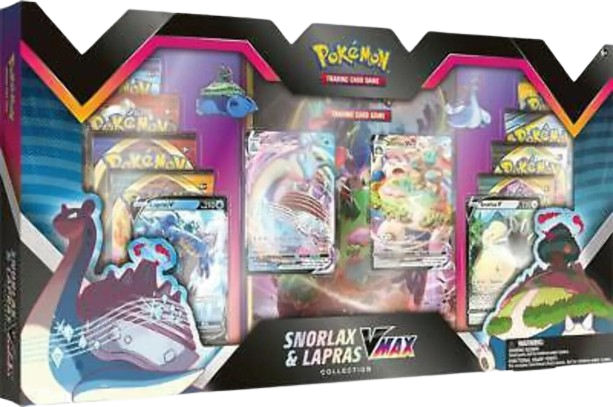 Snorlax & Lapras Vmax Collection Box