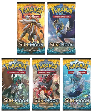 Sun & Moon Booster Pack (Random ArtWork)