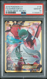 PSA 10 GARDEVOIR EX STEAM SIEGE SECRET
