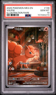 PSA 10 VULPIX ILLUSTRATION RARE