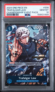 PSA 10 CHAMPIONSHIP 2024 EVENT PACK TRAFALGAR LAW
