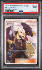 PSA 9 CYNTHIA HIDDEN FATES