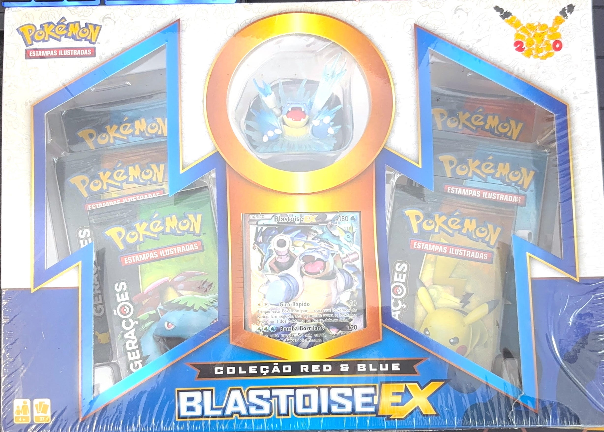 Portugese Coleção Red & Blue Blastoise EX Box