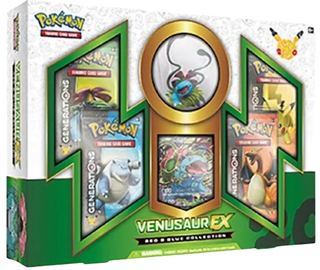 Red and Blue Collection: Venusaur EX Box