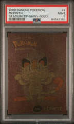 PSA 9 MEOWTH SHINY GOLD STADIUM TIP