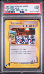 PSA 9 MOO-MOO MILK E-STARTER DECK 1ST ED JP
